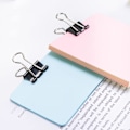 Miniatyrbillede 5 af 5: Amazon Papirclips, Medium (Lille Æske), 24 Stk., 2 Pakker med 12, Sort