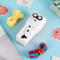 Miniatyrbillede 3 af 5: Snorrebåndslansering, Sød Snorrebåndsskyde Legetøj Zipstring Legetøj Dekompression Fidget Legetøj Loop Snorrebåndsskyde til Katte Hunde Børn Voksne