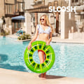 Miniatyrbild 2 av 5: Pool Uppblåsbara Badringar (3-pack), Frukt Uppblåsbara Poolleksaker för Poolpartydekorationer