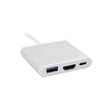 Pikkukuva 5 / 5: USB Type-C 3.1 - HDMI+USB3.0 OTG+Type-C Naarasadapteri 1080P HD-videonsiirtoadapteri