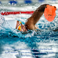Miniatyrbillede 3 af 5: 1 Par Håndpadler til Svømning Svømmepadler med Justerbare Remme Kraftstyrketræningshjælp Pool Træningstilbehør Orange