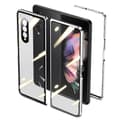 Magnetisk dobbeltsidet glascover kompatibelt med Samsung Galaxy Z Fold 3, med kamerabeskyttelse
