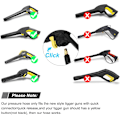 Miniatyrbild 5 av 6: 6m Ersättningsslang för högtryckstvätt för Karcher K-serien K2 K3 K4 K5 K6 K7 Click Plug Snabbkoppling 6m