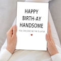 Miniatyrbild 5 av 5: Födelsedagskort till Honom, Roligt Födelsedagskort för Män, Grattis på Födelsedagen Kort till Make Pojkvän Fästman, Fräckt Födelsedagskort till Make