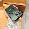 Miniatyrbild 1 av 5: Magsafe Magnetiskt Skal Kompatibelt Med Iphone 14 Pro Max/14 Pro/14 Plus/14, Transparent Silikon Linsskydd