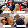 Miniatyrbild 3 av 4: Plush för ångest | Lugnande nalle | Gosedjur Sloth | Ångestdjur | Maskintvättbar plysch | 50CM