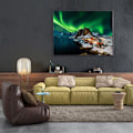 Miniatyrbild 5 av 5: Pussel för Vuxna 1000 Bitars, Pussel 1000 Bitars för Vuxna Utmanande Pusselspel (Norrsken i Norge)
