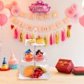 Miniatyrbillede 5 af 5: 3-lags Kageopsats, Hvide Eftermiddagste Stands, Genanvendelige Firkantede Cupcake Frugt Dessert Fest Serveringsfade