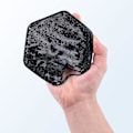 Miniatyrbild 4 av 5: Silikon Kroppsskrubb - Väggmonterad Ryggskrubbare för Dusch (svart)