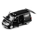 Miniatyrbillede 3 af 3: 1:32 Multivan T6 Legetøjsmodelbil i Metal (sort)