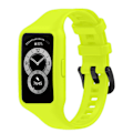 Miniatyrbillede 1 af 5: Kompatibel med Huawei Band 7 / 6 Pro / Honor Band 6 Rem Fleksibel Silikone Lime