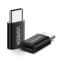 Miniatyrbillede 1 af 5: UGREEN 30865 Type-C til Micro USB Hun Adapter Mini Bærbar USB C Konverter