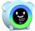 Barnalarmklocka, Toddler Sleep Training Clock med nattlampa, sov-ljudmaskin, tupplurtimer, elektrisk sängbordsklocka med USB