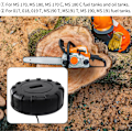 Miniatyrbild 4 av 5: Trädgårdsredskap i rostfritt stål, jordbruksplantering av plantor, trädgårdsredskapstransplanterare för STIHL MS180 bränsletanklock