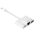 Lightning till RJ45 Ethernet LAN 10/100Mbps Nätverks Ethernet Adapter med Lightning för iPhone/iPad