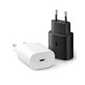 Miniatyrbillede 5 af 5: 45W USBC Hurtigoplader Android Telefonoplader med Type-C Kabel til Samsung Galaxy S24 S23 S22 S21 Ultra/ A53 A54/A73/note/iphone15/ipad 2PC,black 2m data cable