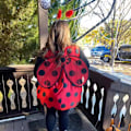 Pikkukuva 4 / 4: Lapsen Kimalaisasu Eläinasu Juhlat Cosplay Naamiaisasu Setti Red 110
