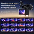 Miniatyrbilde 5 av 5: Type A BD2 Smart Digital Display Touch Screen Trådløst Bluetooth Headset ANC+ENC Støyreduksjon