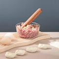 Miniatyrbild 4 av 5: Kavel för bakning, trädeg franska kavelrullar pizzdeg rulle, klimp pin paj kakkavelrullar