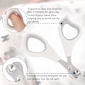 Miniatyrbild 5 av 5: Kattnagelklippare och, Professionell Cirkulär Skärhålsdesign Kattnagelklippare Undvik Över Klippning Husdjurs Nagelklippare Groomingverktyg för Katt
