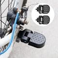 Miniatyrbild 4 av 5: 2 st aluminiumlegering cykel fotpinnar, halkfria fotpinnar, stuntpinnar, halkfria bakre fotpedaler, mountainbikes, cykeltillbehör
