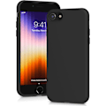 Miniatyrbillede 1 af 5: iPhone SE 2020/2022, iPhone 8/7, Soft-Touch, Stødsikker, Støvtæt, Skridsikker Apple Telefon Cover - Sort