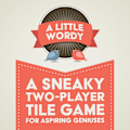 Miniatyrbild 3 av 5: A Little Wordy av Exploding Kittens - 2 Spelare - Ålder 10+ - 15 Minuters Speltid - Bokstavsplatta Ordspel - Dejtkvällsspel
