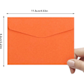 Miniatyrbilde 3 av 5: 70 stk. Fargekonvolutt 11,5 x 8,2 CM 14 Farger Gavekonvolutt Lite Konvolutsett Flerfarget Konvolutt for Invitasjoner