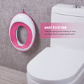 Miniatyrbillede 4 af 4: Pottetrænings Toiletsæde - Toilettrænerring til Småbørn, Drenge eller Piger - Skridsikker Overflade