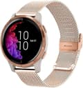 Urrem til Garmin Venu 2 Plus/Venu Sq/Vivoactive 5 / Vivomove 3, Rustfrit Stål Metal Mesh 20mm Quick Release Armbåndsrem