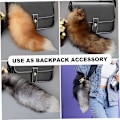 Miniatyrbilde 2 av 3: Fox Tail Nøkkelring, 40 cm Fox Tail Nøkkelring, Shaggy Faux Fur Hale Dekor, Fluffy Fox Tail, Party Kostyme Furry Haler