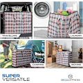 Miniatyrbillede 2 af 5: Stor Jumbo Taske Opbevaringspose Tøjopbevaring Flytning - Multipack (Pakke med 8 80*60*25)