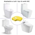 Miniatyrbillede 5 af 5: Sammenklappeligt pottesæde til toilettræning, sammenklappeligt toiletsæde til småbørn, bærbart rejsesæde til toilettræning