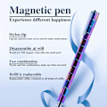 Miniatyrbild 5 av 5: Decompression Magnetisk Penna, Magnetisk Kulspetspenna, Eliminera Tryck Fidget Leksakspresent, Magnetisk Metallkulpenna, Fidget Penna