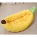 Miniatyrbild 2 av 5: Söt Banan Kattbädd Hus Husdjur Inomhus Mjuk Varm Mysbädd Hund Valp Katt Bo Hus Mysig Sovbädd Lugnande Bädd