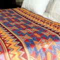 Miniatyrbild 5 av 5: Bohemisk geometrisk filt, Boho tyg soffa filt överdrag för soffa säng stol vardagsrum, sovrum