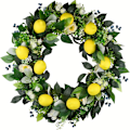 Miniatyrbild 1 av 4: Kransar, sommarcitronkransar, eukalyptuskrans för ytterdörr, kransdekorationer för vår, sommar, höst och vinter