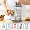 Miniatyrbilde 3 av 5: Profesjonell Rivjern, Rustfritt Stål med 4 Sider, Best for Parmesan, Grønnsaker, Ingefær