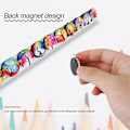 Miniatyrbild 3 av 4: 12-pack Tree of Life kylskåpsmagneter 3D glas anslagstavla kontorsmagneter set estetisk Tree of Life små kylskåpsmagneter
