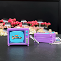 Miniatyrbillede 3 af 5: 2 stk. silikoneetui med krog til Samsung Buds2 Pro/buds2/buds live/buds pro/buds FE, 3D tegneseriedesign