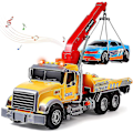 Miniatyrbild 1 av 5: Lastbil leksak för barn, Wrecker Truck, 1:16 Transporterfordon med och