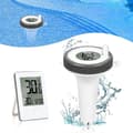 Flydende pooltermometer med letlæselig skærm