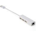 Miniatyrbillede 2 af 5: USB A til 3 x USB A og RJ45 Ethernet LAN Adapter Kabel Hub Mac USB-A Netværkskabel til Laptop, PC, MacBook