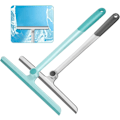 Miniatyrbilde 1 av 4: Dusjsqueegee for dusjdører, dusjsqueegee med silikonhåndtak Dusjsqueegee
