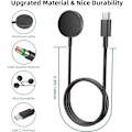 Miniatyrbilde 4 av 5: Oppgradert lader i aluminiumslegering kompatibel med Samsung Galaxy Watch 6 Classicc/6/5/5 Pro - 3,3FT/1M