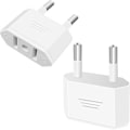 Miniatyrbilde 1 av 5: 2 Stykker US til Frankrike Pluggadapter, Tyskland Pluggadapter for US til EU Reise