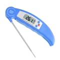 Kökstermometer, digital matlagningstermometer med sond, snabbläst ugnstermometer, LCD-display, för BBQ, cappuccino och mjölk (27*4*2,3cm)