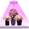 Miniatyrbillede 1 af 5: Plantevækstlys, 48 LED'er Fuld Spektrum LED Plantelys, Auto On/Off Timer 3/9/12H Vækstlampe, Ideel til Små Planter