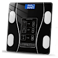Miniatyrbild 1 av 5: Digital Smart Våg Badrum Kropp BMI Telefon Bluetooth Anslutning Personligt Minne Minimalistisk Design 5g/40kg