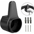 Miniatyrbilde 1 av 5: Type 2 Ladekabelholder Sikkerhetsdesign Lader Type 2 Veggboks Wallbox EV Ladekabelholder Sterk ABS Billaderholder - Svart